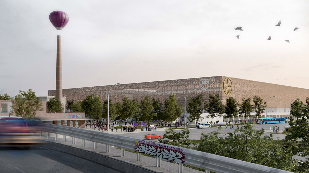 Újpest: Megérkeztek az első látványtervek a lilák új stadionjáról - fotók!