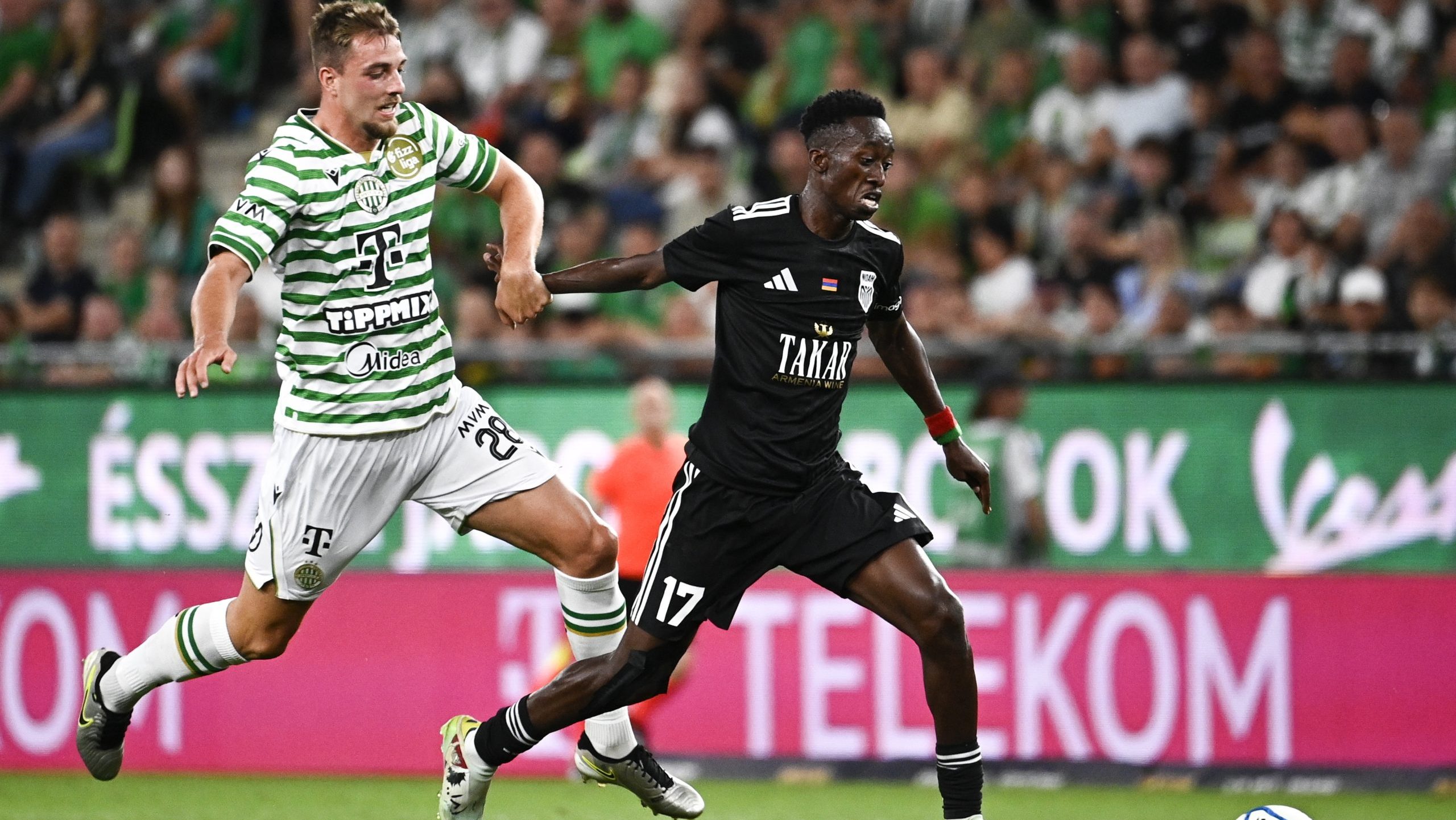 BL-selejtező: Hétgólos, őrült mérkőzésen jutott tovább a Ferencváros - videó