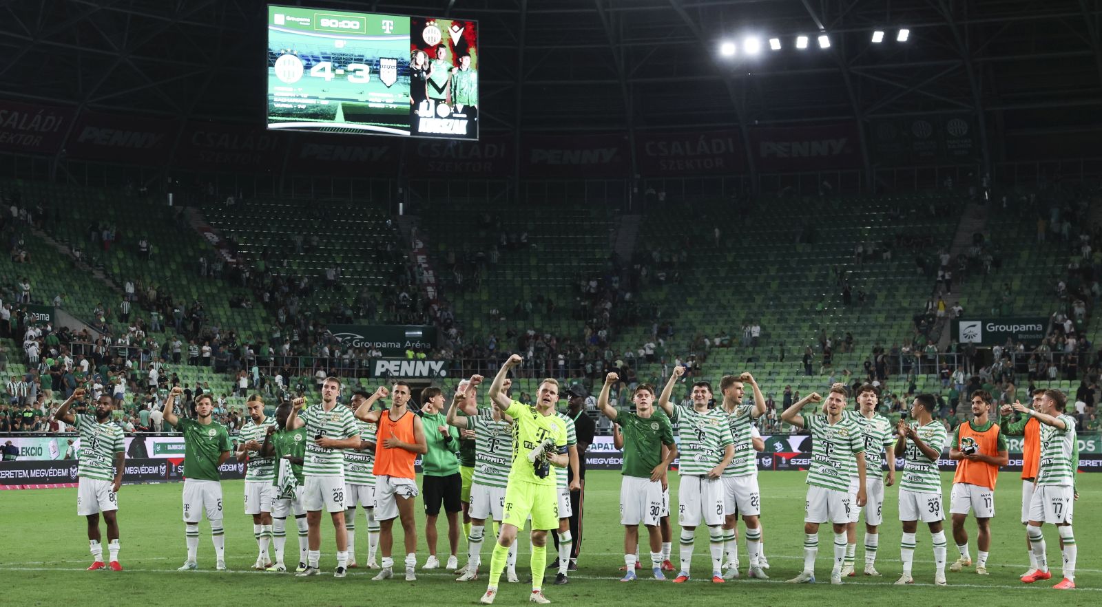 BL-selejtező: Ferencváros-Ludogorec - itt van Keane kezdőcsapata