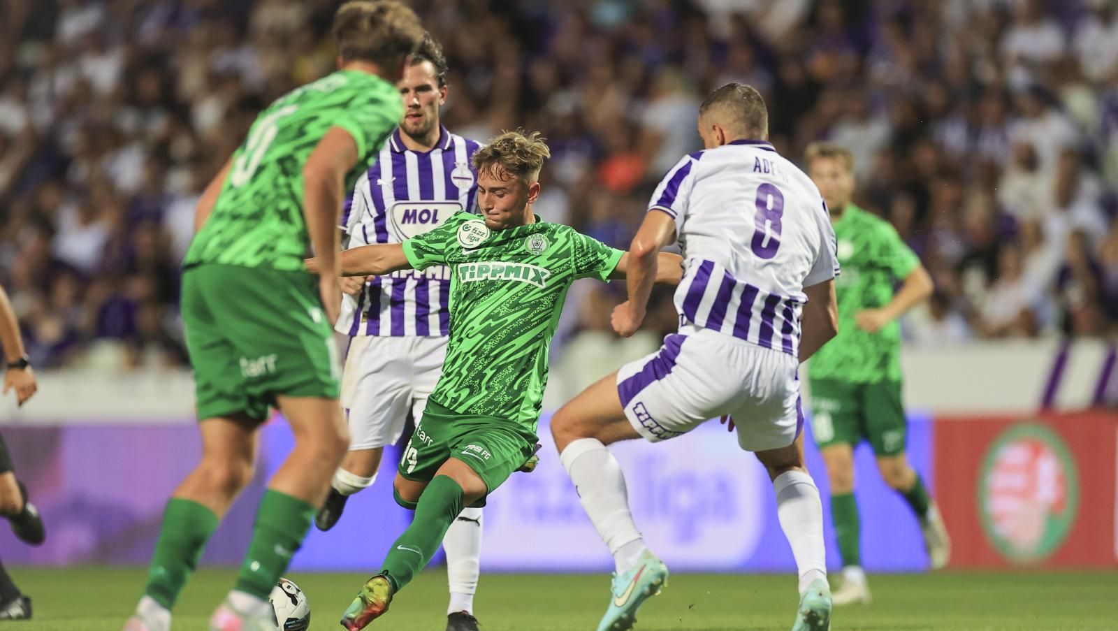NB I: Az Újpest veretlenségét az Európában nagy pofont kapó Paks vette el - videó