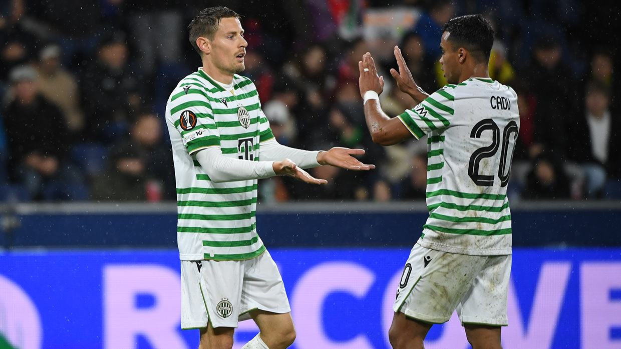 EL-alapszakasz: Ferencváros-Rangers (0-0) - élő eredménykövetés