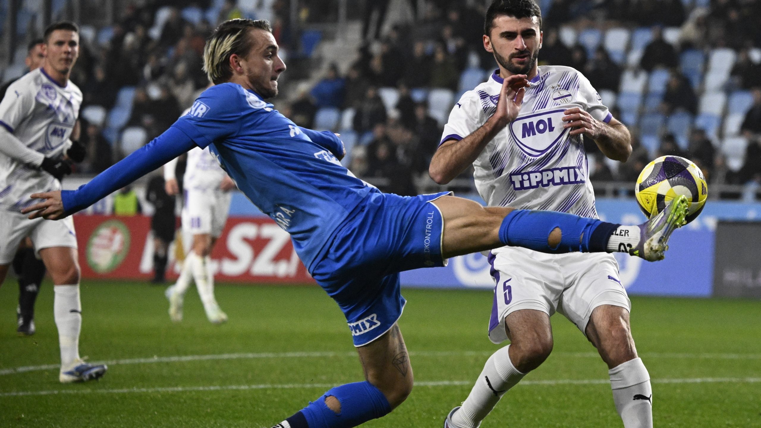 NB I: Gólzáporos és fordulatos meccsen győzött az Újpest - videó