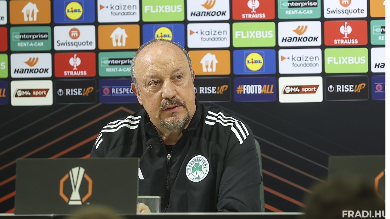 Benítez szerint Varga és Tóth távozása nem változtat a Fradin: "Nehéz időszakon megy keresztül a Panathinaikosz, az egyértelmű"