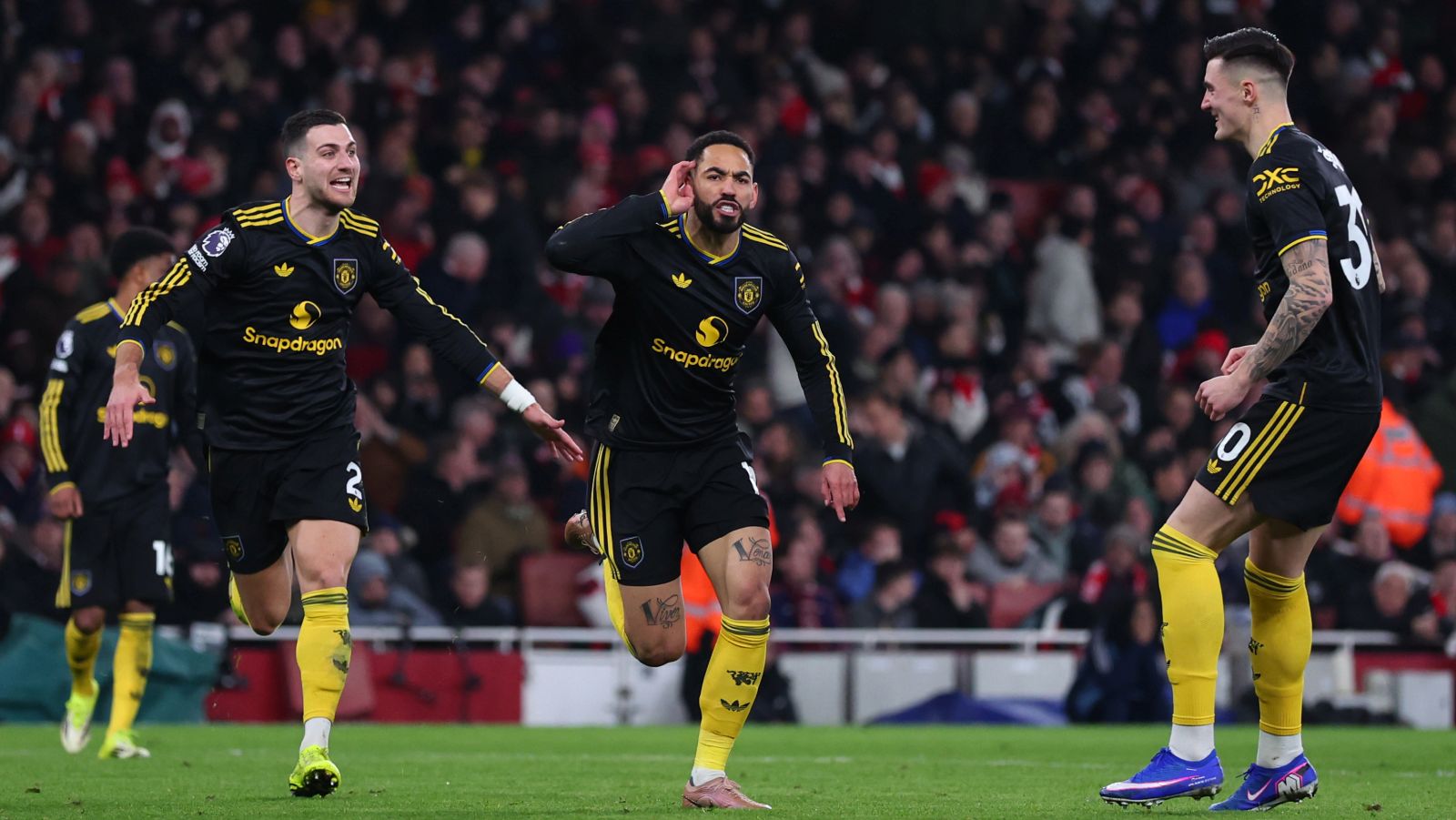 Elképesztő, ami az MU-nál történik, idegenben verték a listavezető Arsenalt - videó