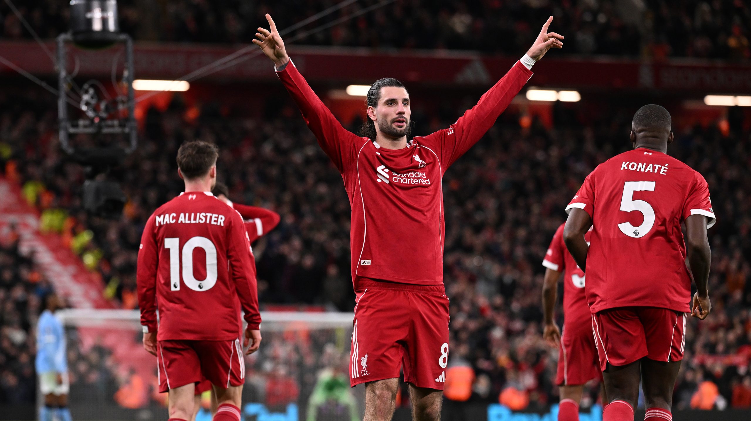 Magyar varázslat Liverpoolban: Szoboszlai góllal, Kerkez gólpasszal vette ki a részét a továbbjutásból - videó