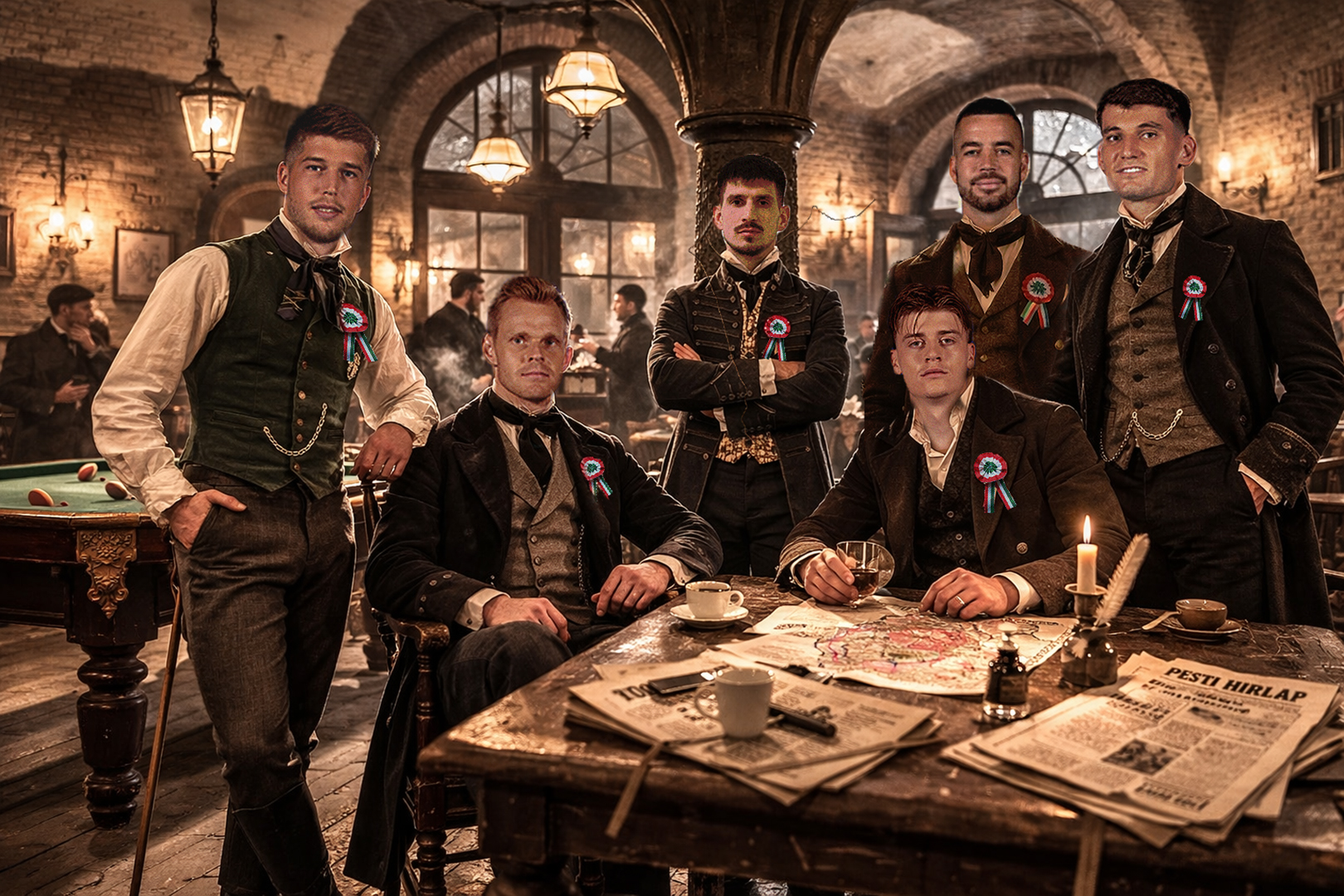 Március 15. az NB I-ben: Dibusz a Pilvaxban, Lisztes a forradalmárok között, kokárdában játszott a Zete