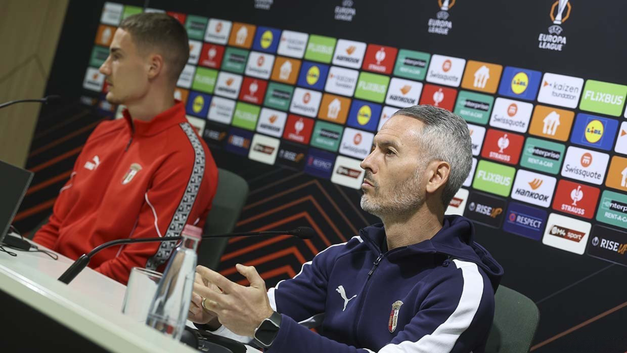 Sokoldalúnak tartja a Fradit a Braga-edző és küzdelmes meccsre számít: "A futballban gyakorlatilag bármi megtörténhet"