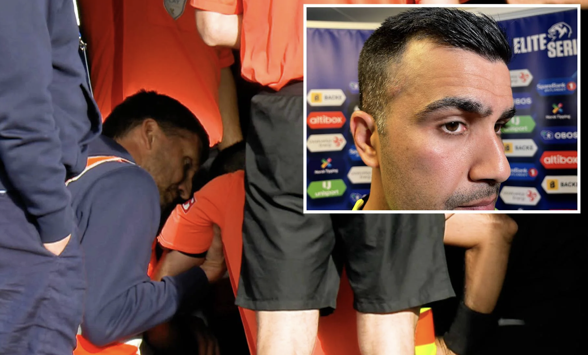 Magyar válogatott: 14 éves fiú dobta fejbe a szlovén-meccs bíróját - agyrázkódást szenvedett, majd jött a világraszóló reakció (videó)