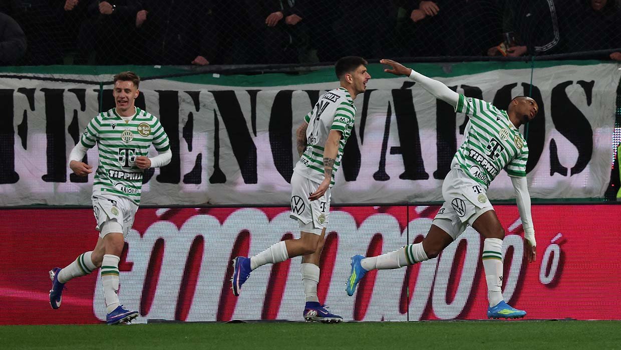 NB I: Hiába a zidegzuhany a Groupamában, hátrányból fordítva nyert a Fradi - videó